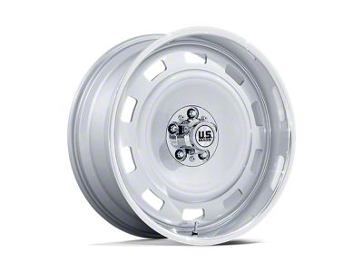 US Mag Scottsdale Silver with Diamond Cut Lip Wheel; 22x9; 15mm Offset (20-24 Jeep Gladiator JT)