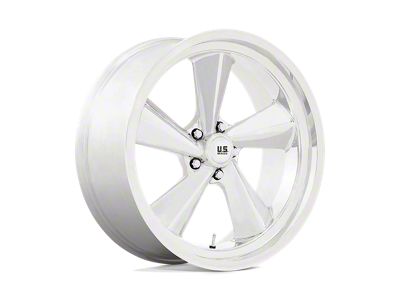 US Mag TS Polished Wheel; 22x9; 15mm Offset (20-24 Jeep Gladiator JT)