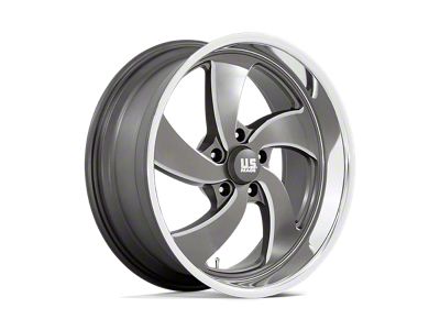 US Mag Desperado Anthracite Milled Diamond Cut Milled Wheel; 20x8 (22-24 Jeep Grand Cherokee WL)