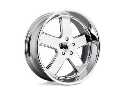 US Mag Hustler Chrome Wheel; 22x9; 1mm Offset (05-10 Jeep Grand Cherokee WK)