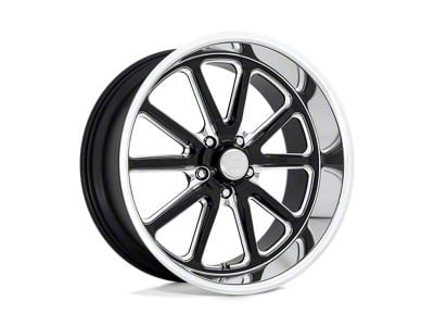 US Mag Rambler Gloss Black Milled Wheel; 22x11; 18mm Offset (22-24 Jeep Grand Cherokee WL)