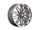 US Mag Santa Cruz Anthracite with Diamond Cut Lip Wheel; 22x9; 15mm Offset (22-24 Jeep Grand Cherokee WL)