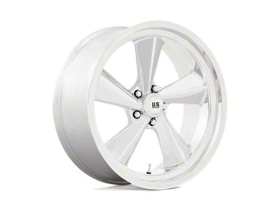 US Mag TS Polished Wheel; Left Directional; 22x10.5; 0mm Offset (05-10 Jeep Grand Cherokee WK)