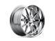 US Mag Rambler Polished Wheel; 22x9; 1mm Offset (99-04 Jeep Grand Cherokee WJ)