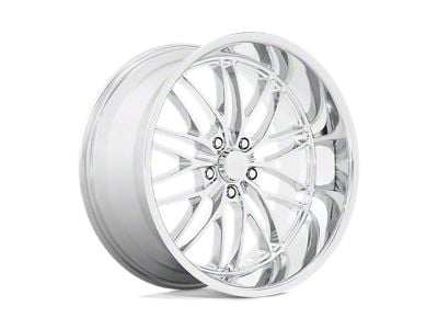 US Mag Santa Cruz Chrome Wheel; 22x10.5; 0mm Offset (99-04 Jeep Grand Cherokee WJ)