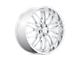 US Mag Santa Cruz Chrome Wheel; 22x9; 15mm Offset (05-10 Jeep Grand Cherokee WK)