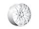 US Mag Santa Cruz Chrome Wheel; 22x9; 15mm Offset (18-24 Jeep Wrangler JL)