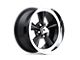 US Mag Standard Gloss Black Wheel; 15x7 (97-06 Jeep Wrangler TJ)