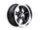 US Mag Standard Gloss Black Wheel; 15x8; 1mm Offset (97-06 Jeep Wrangler TJ)