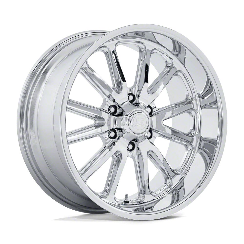 US Mag Titan Rambler 6 Chrome 6-Lug Wheel; 20x8; 1mm Offset ...