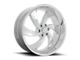 US Mag Desperado Chrome 6-Lug Wheel; 24x9; 25mm Offset (16-24 Titan XD)
