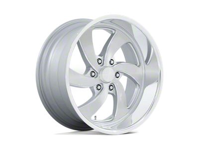 US Mag Desperado Silver Brushed Face Milled Diamond Cut Milled 6-Lug Wheel; 20x8; 1mm Offset (16-24 Titan XD)