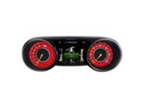 US Speedo Daytona Edition Gauge Face; MPH; Red (20-25 Jeep Gladiator JT Sport)