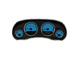 US Speedo Daytona Edition Gauge Face; MPH; Light Blue (15-18 Jeep Wrangler JK)