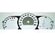 US Speedo Daytona Edition Gauge Face; KMH; Silver (05-08 Tacoma w/ Manual Transmission)