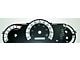 US Speedo Daytona Edition Gauge Face; KMH; White (12-14 Tacoma w/ Automatic Transmission)