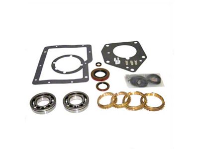 USA Standard Gear Bearing Kit with Synchros for SR4 Manual Transmission (1981 Jeep CJ7)