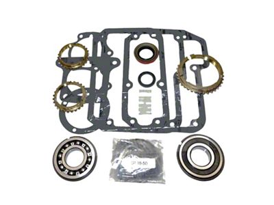 USA Standard Gear Bearing Kit with Synchros for T18 Manual Transmission (1979 Jeep CJ7)