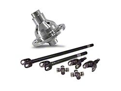 USA Standard Gear Dana 30 4340 Chromoly Front Axle Kit with 1310 U-Joints and Grizzly Locker; 27/30-Spline (87-06 Jeep Wrangler YJ & TJ)