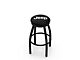 25-Inch Swivel Counter Stool with Jeep Logo; Black Wrinkle