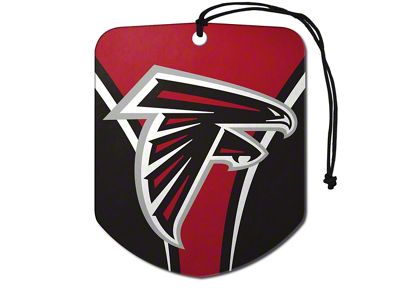 Air Fresheners with Atlanta Falcons Logo; Red and black