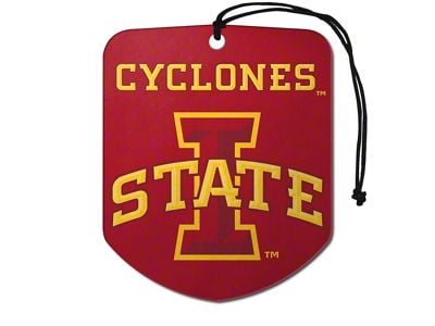 Air Fresheners with Iowa State University Logo; Red and Yellow