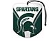 Air Fresheners with Michigan State University Logo; Green