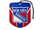 Air Fresheners with New York Rangers Logo; Blue, Red