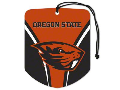 Air Fresheners with Oregon State University Logo; Orange