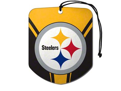 Air Fresheners with Pittsburgh Steelers Logo; Multi Color