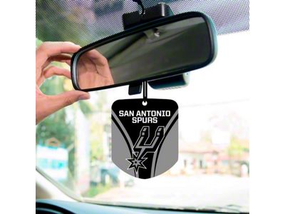 Air Fresheners with San Antonio Spurs Logo; Gray