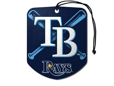 Air Fresheners with Tampa Bay Rays Logo; Blue