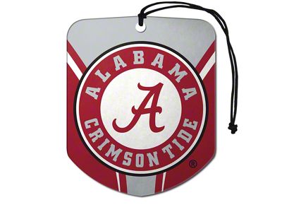 Air Fresheners with University of Alabama Logo; Crimson