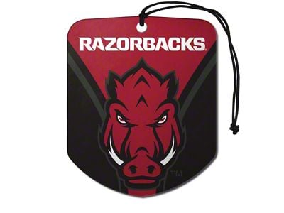 Air Fresheners with University of Arkansas Logo; Cardinal