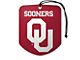 Air Fresheners with University of Oklahoma Logo; Crimson