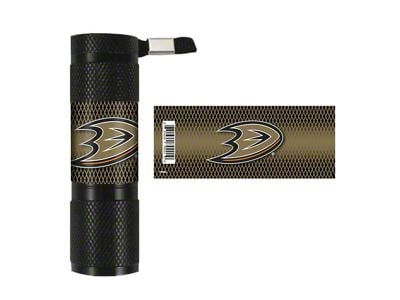 Flashlight with Anaheim Ducks Logo; Gold