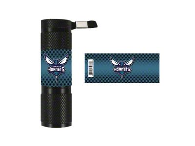 Flashlight with Charlotte Hornets Logo; Teal