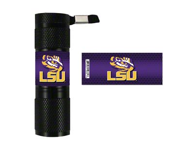 Flashlight with Louisiana State University Logo; Purple