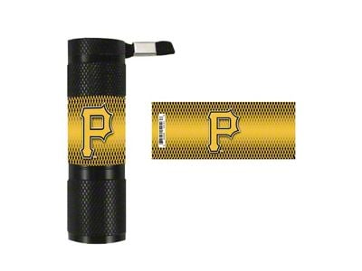 Flashlight with Pittsburgh Pirates Logo; Yellow