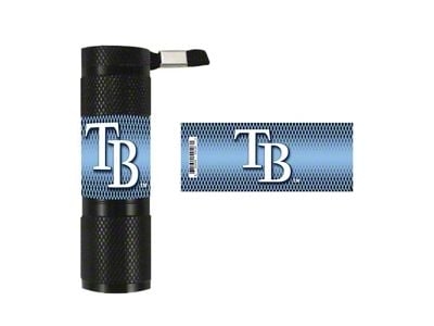 Flashlight with Tampa Bay Rays Logo; Blue