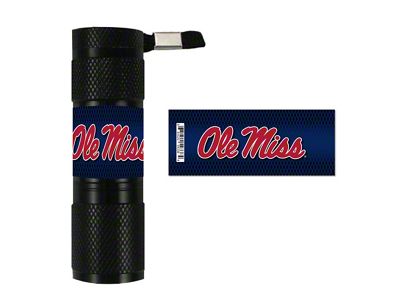 Flashlight with University of Mississippi Ole Miss Logo; Navy