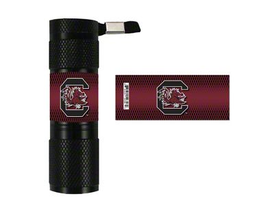 Flashlight with University of South Carolina Logo; Black