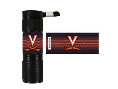 Flashlight with University of Virginia Logo; Orange