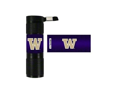 Flashlight with University of Washington Logo; Purple