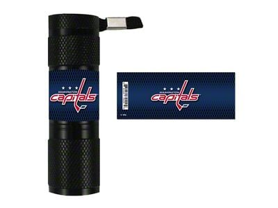 Flashlight with Washington Capitals Logo; Navy