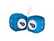 Fuzzy Dice with Tennessee Titans Logo; Blue (Universal; Some Adaptation May Be Required)