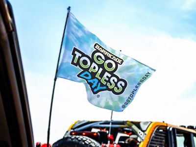 Go Topless Day 2025 Event Flag