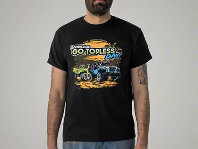 Go Topless Day 2025 Official Event T-Shirt