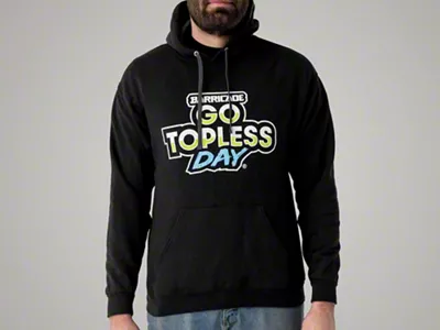 Go Topless Day Hoodie