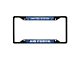 License Plate Frame with U.S. Air Force Logo; Black and Blue (Universal; Some Adaptation May Be Required)